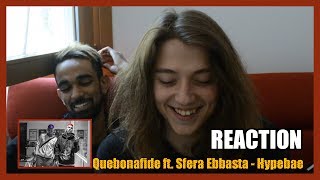 REACTION - Quebonafide ft. Sfera Ebbasta - Hypebae |HANDICAPWAY|