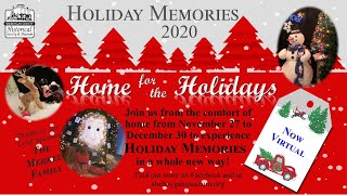 2020 Virtual Holiday Memories Animation Tour