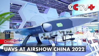 China Displays FH-97A Loyal Wingman Drone, Latest Wing Loong-1E UAV