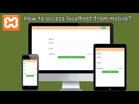 HOW TO ACCESS LOCAL SERVER XAMPP (LOCALHOST) FROM MOBILE OR ANOTHER COMPUTER || LATEST METHOD 2020