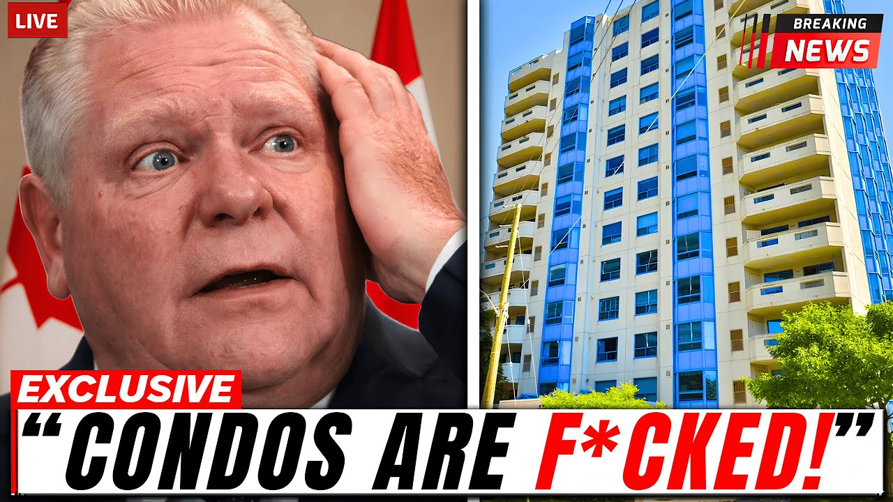 Ontario Premier BREAKSDOWN as 23,000 UNSOLD Condos WRECKS Ontario Housing Market!