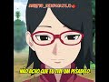boruto no seu dia menos ignorante kkk#boruto #sarada #sumire #kawaki