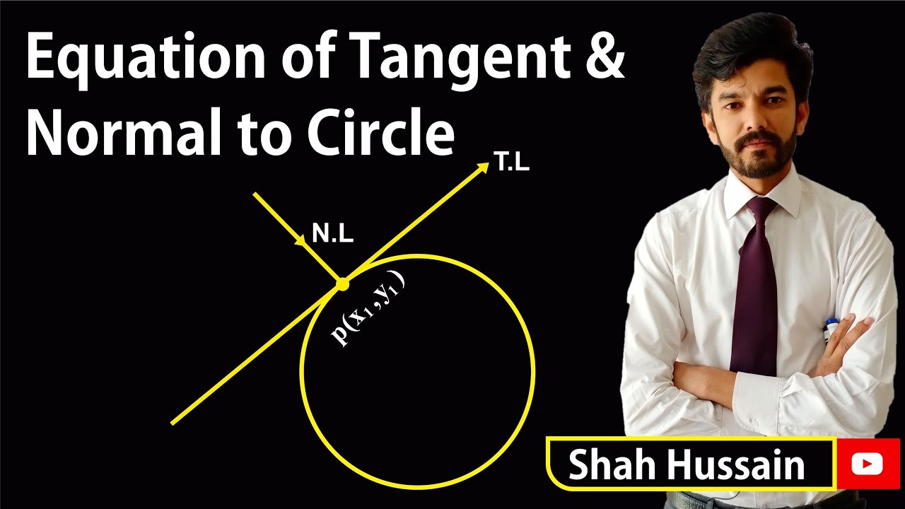 Equation Of Tangent And Normal To Circle By Shah Hussain Maths equation-of-tangent-and-normal-to-circle-by-shah-hussain-maths
