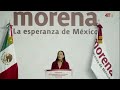 EMOTIVO DISCURSO DE ARIADNA MONTIEL A MORENA