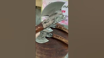 Siêu phẩm rìu đi rừng cán ốp | Rìu Phúc Sen Cao Bằng. Hotline 0981.583.598