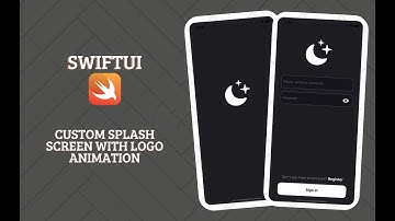 SwiftUI - Custom Splash Screen With Logo Animation - UI - SwiftUI 3.0