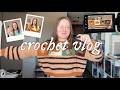CROCHET VLOG | WOOL SWEATER FALL THEMED | dodothebookbitch
