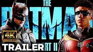 The Batman: Part 2 | Robert Pattinson, Jay Lycurgo | NEW Teaser Trailer | #1 Movie Trailer Concept