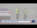 Hendersonville police officer released from hospital after crash