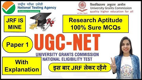 Research Aptitude 100% Sure MCQs With Explanation | By Navdeep Kaur