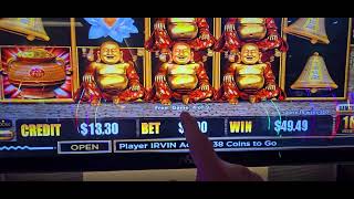 Jackpot free spins💥💥💥 on Happy and Prosperous Dragon Link Slot @ Wild Horse Casino in Arizona!! screenshot 4