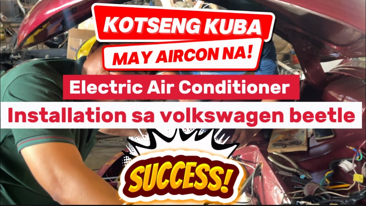 KOTSENG KUBA SUPER LAMIG NG AIRCON! Pwede din ito sa mga kotse NYO!