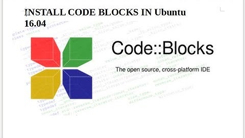 How to install code blocks in Ubuntu