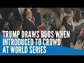 Trump attends World Series baseball game in Washington DC