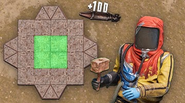 RUST - NEW PERFECT 4х4 BASE for SOLO/DUO/TRIO design +100 rockets