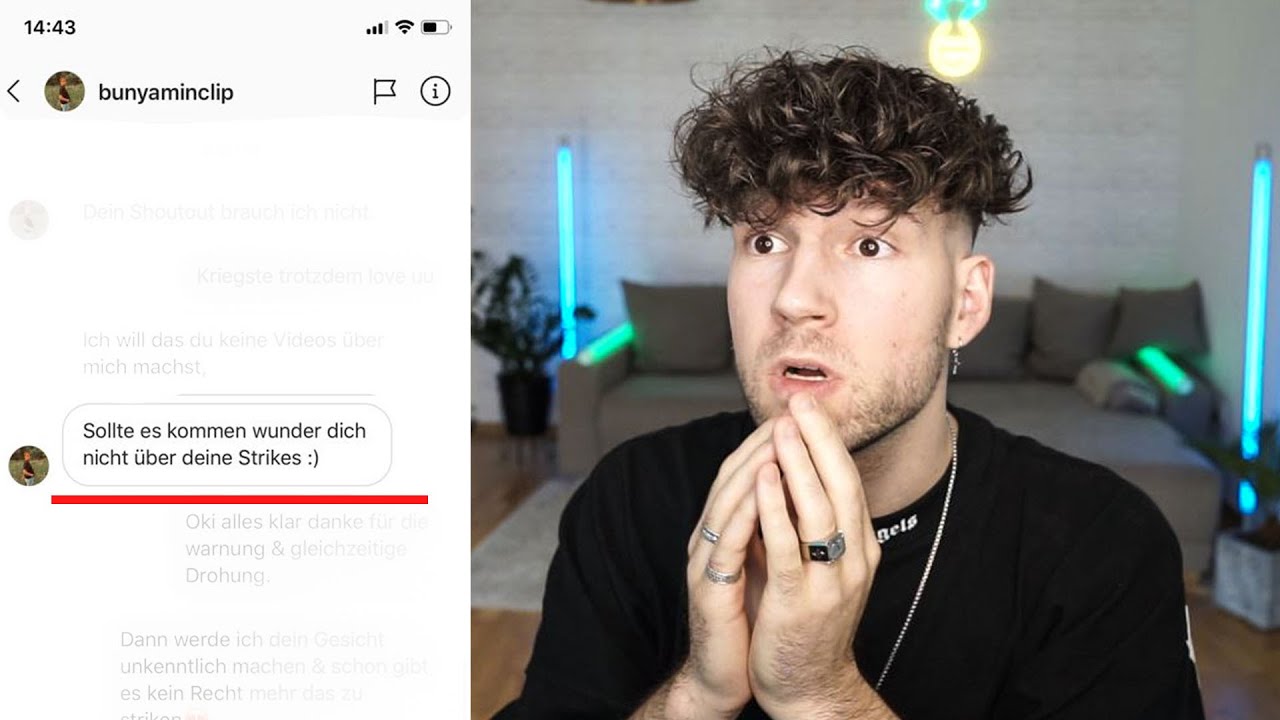 ER WILL MICH STRIKEN & MEINEN KANAL LÖSCHEN! 😳