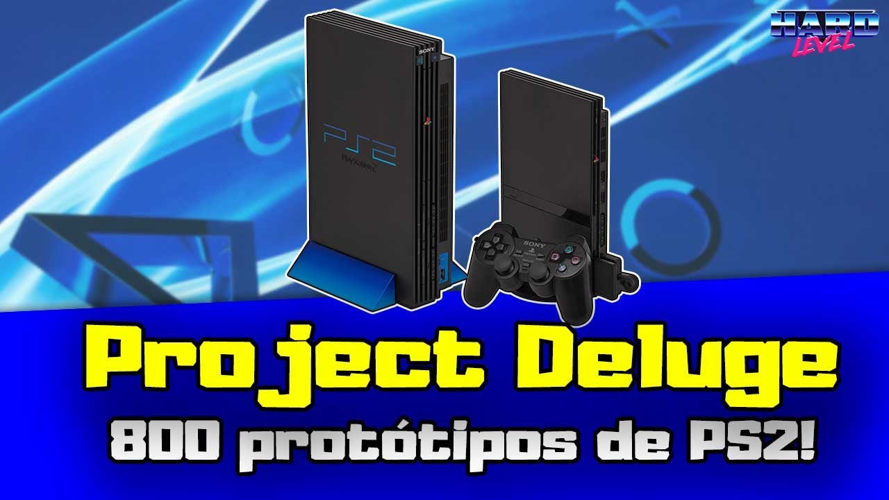 Project Deluge! 800 protótipos de PS2 para conhecer!
