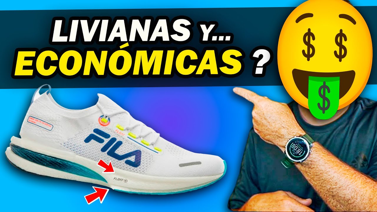 👉 Los y CONTRAS de estas Zapatillas de Running MUY LIVIANAS y ECONÓMICAS: FILA Elite - YouTube