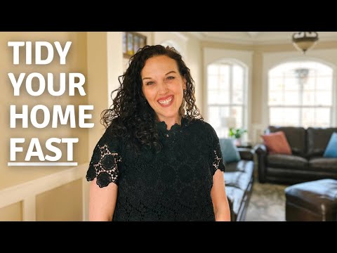 How to Tidy Your Home QUICKLY