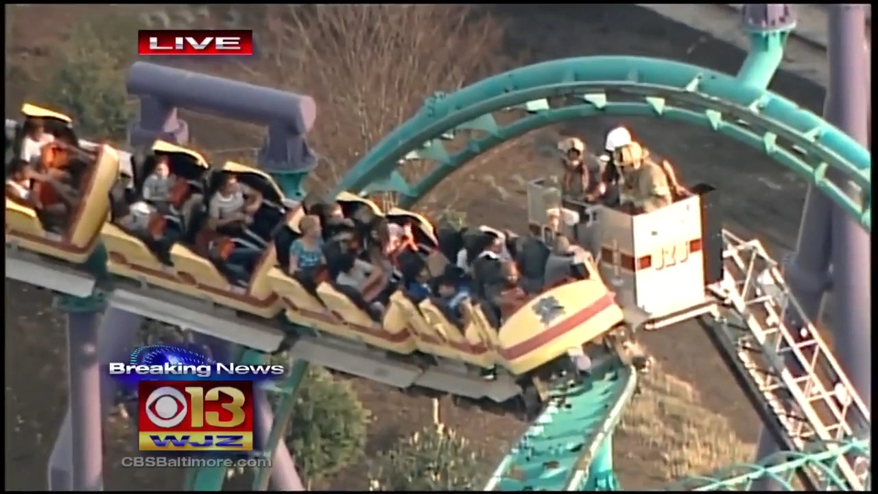 P Engers Stuck On Roller Coaster At Six Flags In Maryland 24 P Engers Stuck For Hours P Engers Stuck On Roller Coaster At Six Flags In Maryland 24 P Engers Stuck For Hours