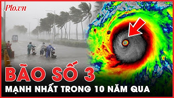 Bão số 3 mạnh nhất trong 10 năm qua vào vịnh Bắc Bộ, sóng cao 12m có thể nuốt trọn tàu lớn | Thời sự