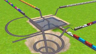 Impossible Railway Track Design in Train Simulator! screenshot 1