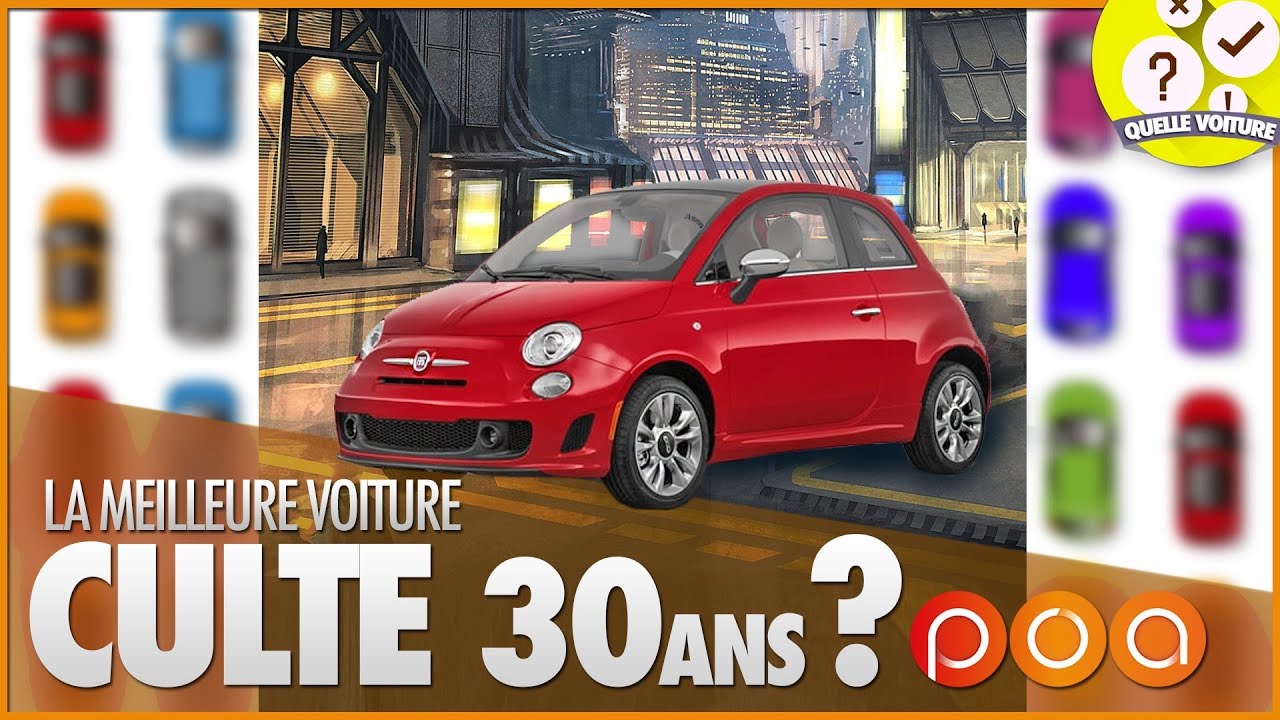 QUELLE VOITURE D'AUJOURD'HUI SERA CULTE DANS 30ANS ?