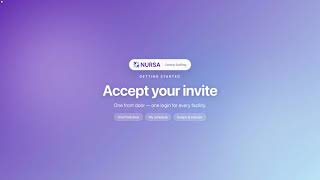 One Front Door — Accept Your Facility Invite in Seconds | Central Staffing