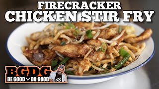 Firecracker Chicken Stir Fry | Be Good Do Good | Blackstone Products UK