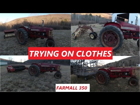 Videó: Mennyi lóerős a Farmall 350?