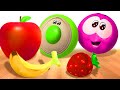 Learn Colors and Fruits with Wonderballs Official | Colorful Squishy Balls | Funny Cartoons for Kids