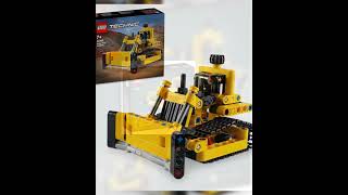 LEGO Technic Heavy-Duty Bulldozer Set 42163 (195 Pieces)