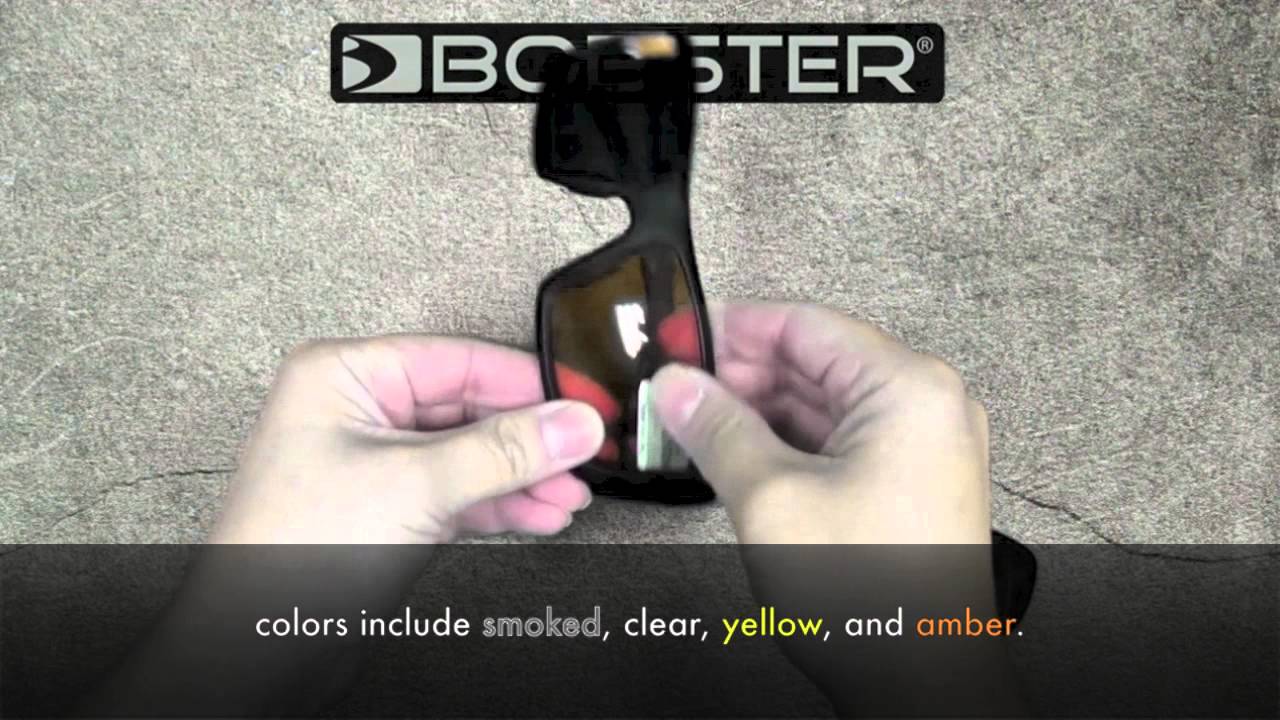 Bobster: Interchangeable Eyewear - YouTube