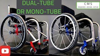 DUALTUBE OR MONOTUBE TiLite RIGID WHEELCHAIRS