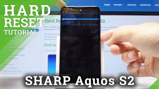 HARD RESET SHARP Aquos S2 - Bypass Lock Screen / Wipe Data screenshot 1