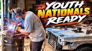 Youth Nationals Derby Car Prep! Bumpers, Plates & More Welding