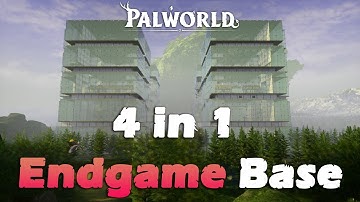 【Palworld Feybreak】Ultimate 4 in 1 Megabase