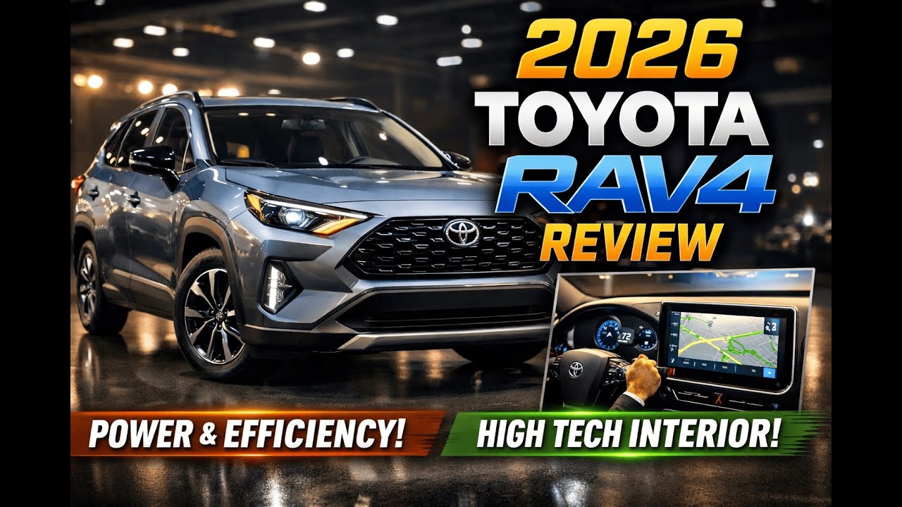 2026 Toyota RAV4 Review – A Perfect Balance of Power, Comfort & Technology | Toyota’s Smartest SUV.
