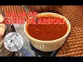 Salsa de Chile de Arbol - Receta de Chile de Arbol - Como hacer Salsa de Chile de Arbol - Salsa Roja