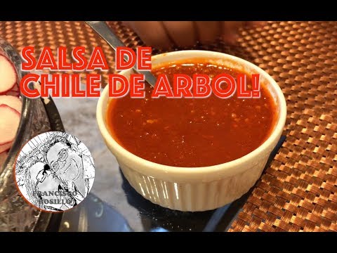 Chile De Arbol Salsa