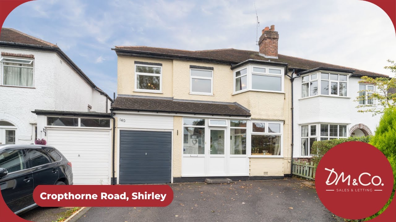 Cropthorne Road Virtual Viewing Shirley Property DM & Co. Homes
