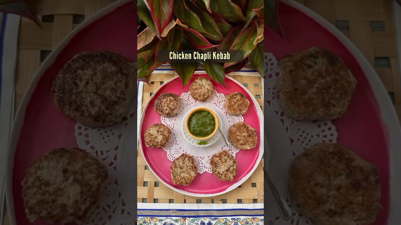 Chicken Chapli Kebab😍 | Ramzan Recipe | Quick & Easy 