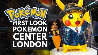 FIRST LOOK AT POKEMON CENTER LONDON!