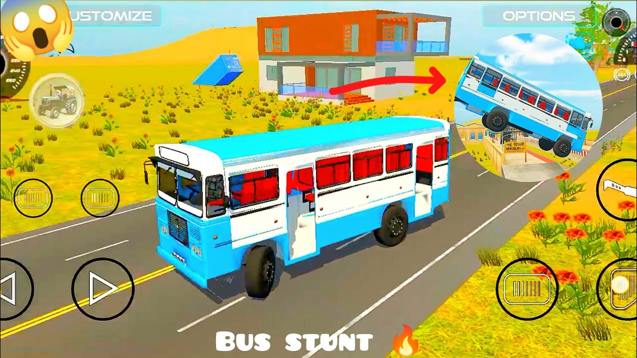 Bus stunt 🔥