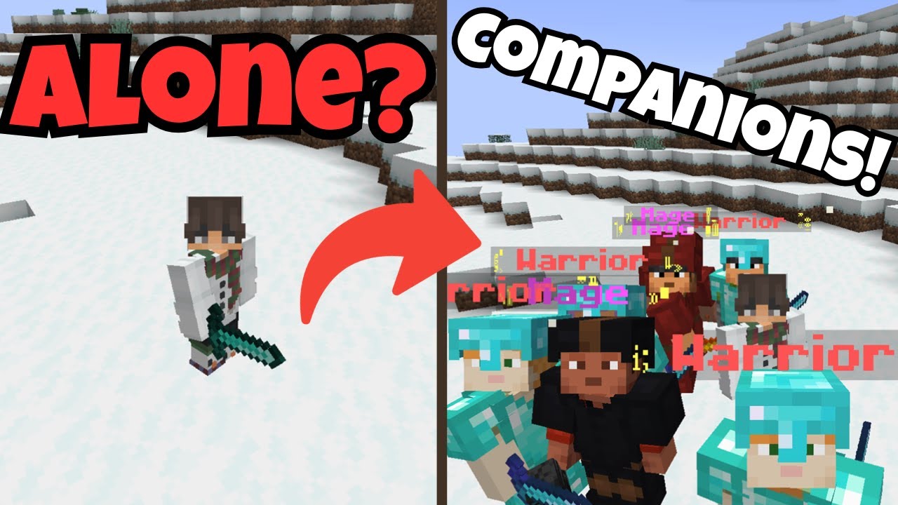 Custom Companions Minecraft Plugin ⚔️ - Combat Companions Plugin