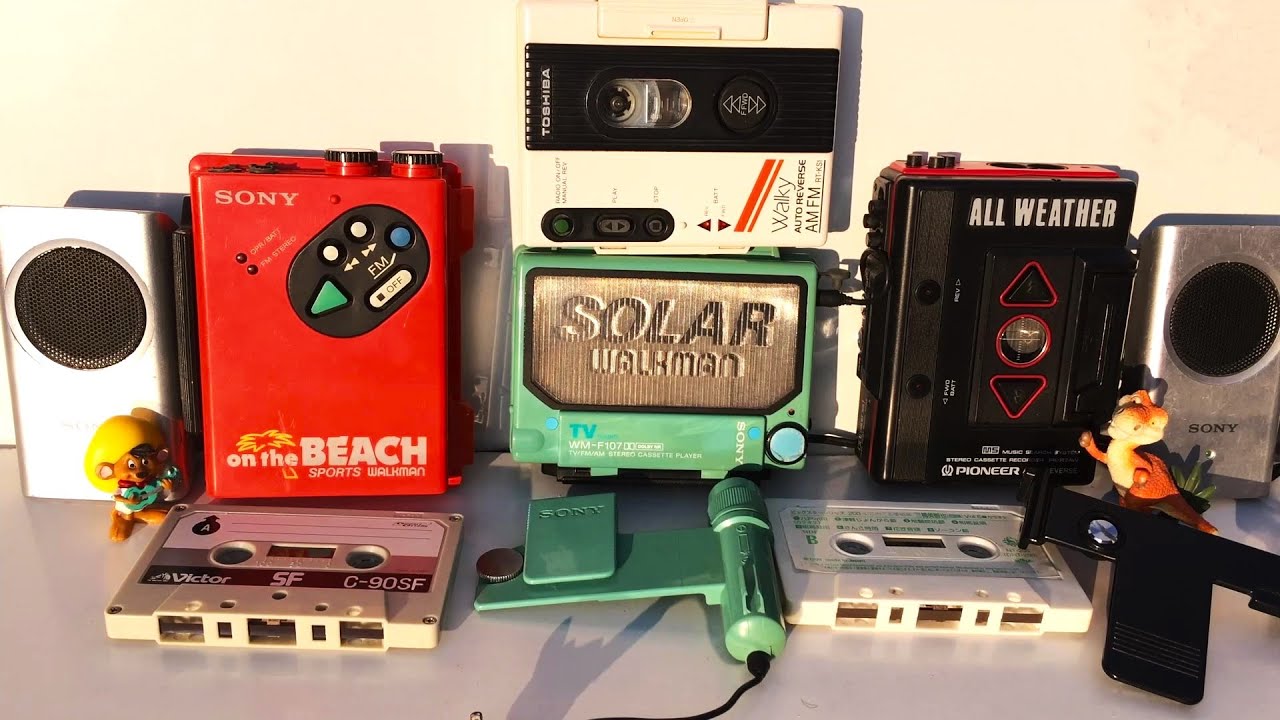Solar Sony WM-F107/ WM-F5 SPORTS🌴/ PIONEER PK-R7AW/ Toshiba RT