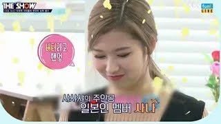 Twiceサナ Sana 韓国語の発音で他のメンバーにからかわれててもかわいいな 트와이스 사나 X 시바견 모음 サナ X 柴犬 バー Twice Sana Shiba In Youtube