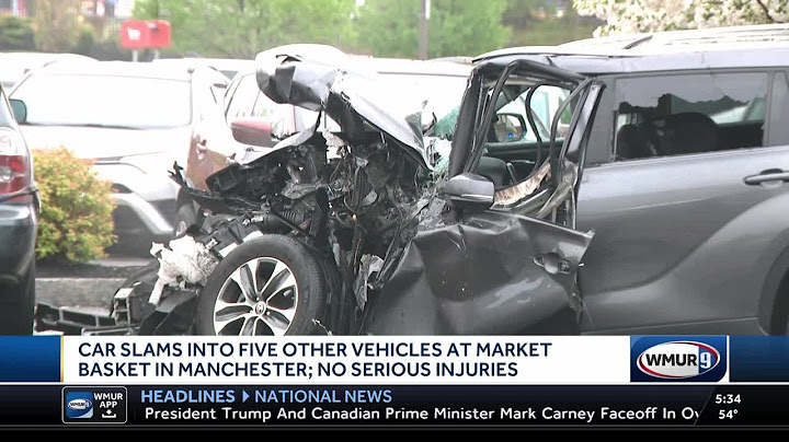 Vehicle Malfunction Blamed In Crash Outside Manchester Market Basket, Police Say