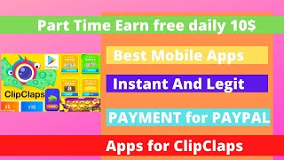 R.J.M 24 ClipClaps Apps Unlimited Earn Parday 10$ Reffer Earn Parday 30$  paymant bkash And Paypal, screenshot 5