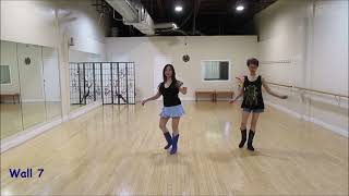 Til The Neons Gone - Line Dance (Dance & Teach) | Regina Cheung | Josh Mirenda | Darren Bailey